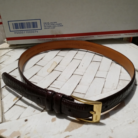 🚦🚜🍉RALPH LAUREN LEATHER BELT🚚🛵 - Picture 4 of 6